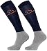 Produktbild TODO Comodo Reitsocken Atmungsaktiv STPJM | Elastisch Reitstrümpfe Damen, Herren, Kinder Reiter Kniestrümpfe (STPJM - HK NAVY 02, 35-38)