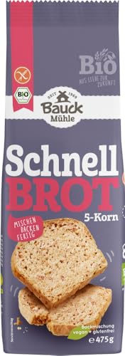 Schnellbrot 5-Korn glutenfrei Bio 6 x 475 g