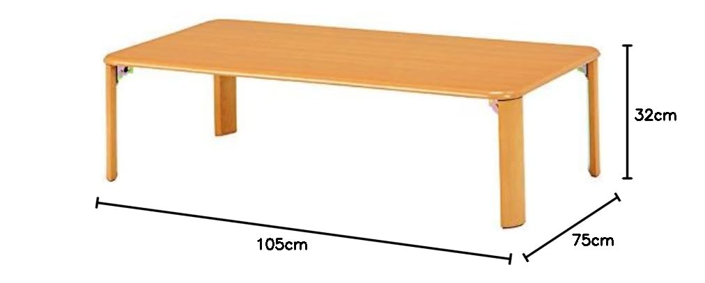 Amazon.co.jp: 萩原(Hagihara) ローテーブル ちゃぶ台 折りたたみ