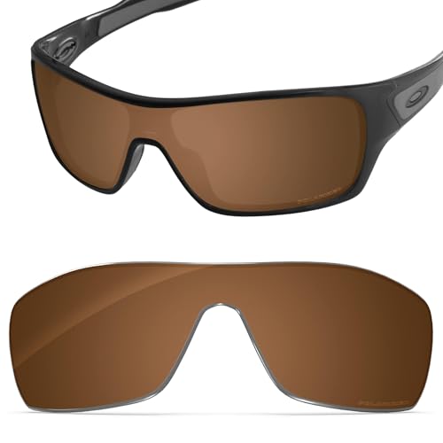 Image of Performance Replacement Lenses Compatible with Oakley Turbine Rotor OO9307 Polarized Etched