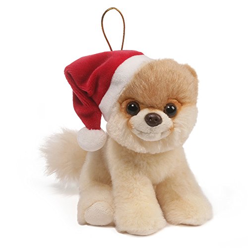 Gund Itty Bitty Boo Stuffed Dog Holiday Ornament Toy