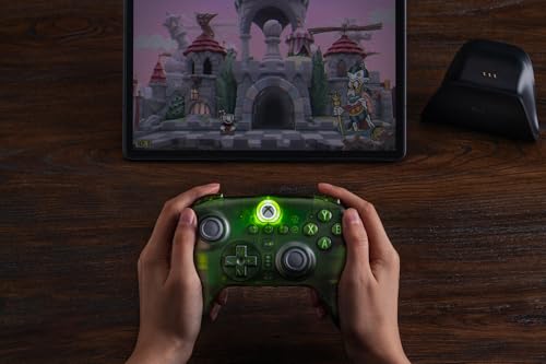 8Bitdo Ultimate 3-Mode Controller, Hall Effect Joysticks, Pro Back Buttons, Wired Only for Xbox Series X|S & Xbox One, Compatibility with Apple, Windows & Android, Officially Licensed (Jade)