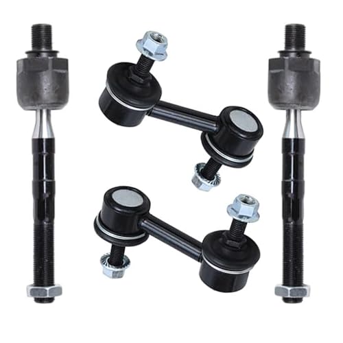 Image of Detroit Axle - Front End 16pc Suspension Kit for 2006 2007 2008 Hyundai Sonata, 4 Control Arms 4 Tie Rods 2 Ball Joints 4 Front and Rear Sway Bars 2 Boots Replacement