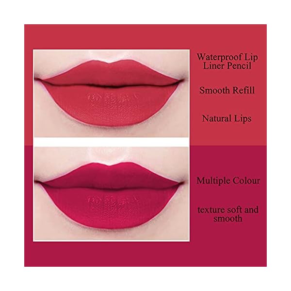 FANICEA-8-Colors-Matte-Lip-Liner-Pencil-Set-Natural-High-Pigmented-Waterproof-Long-Lasting-Non-Sticky-Ultra-Fine-Contour-Shaping-Smooth-Makeup-Lip-Liners-with-Pencil-Sharpener DELISOUL 8 Colors Matte Lip Liner Pencil Set Natural High Pigmented Waterproof Long Lasting Non-Sticky Ultra Fine Contour Shaping Smooth Makeup Lip Liners with Pencil Sharpener