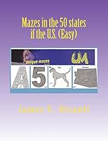 Mazes in the 50 States If the US (Easy) 1519624433 Book Cover