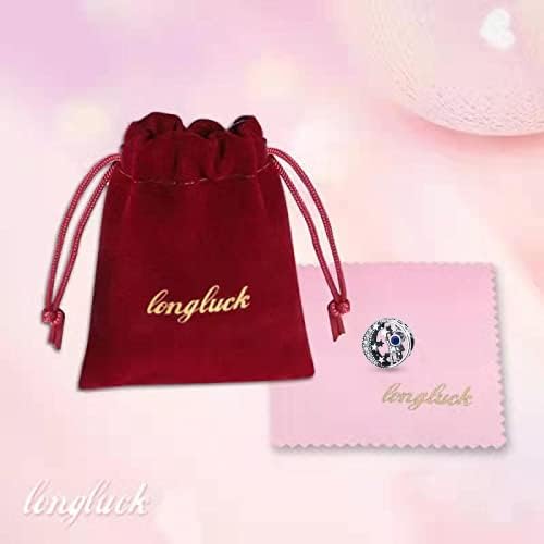 925 Sterling Silver Bead Charm for Pandora Charms Bracelets and Necklaces for Woman 5A Cubic Zirconias Dangle Pendant,Jewelry Bead - Image 5