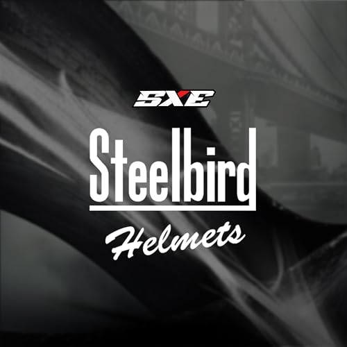 Image of Steelbird SBH 61 SXE Pinlock ISI and Dot Certified Full Face Helmet for Men and with Inner Silver Sunshield