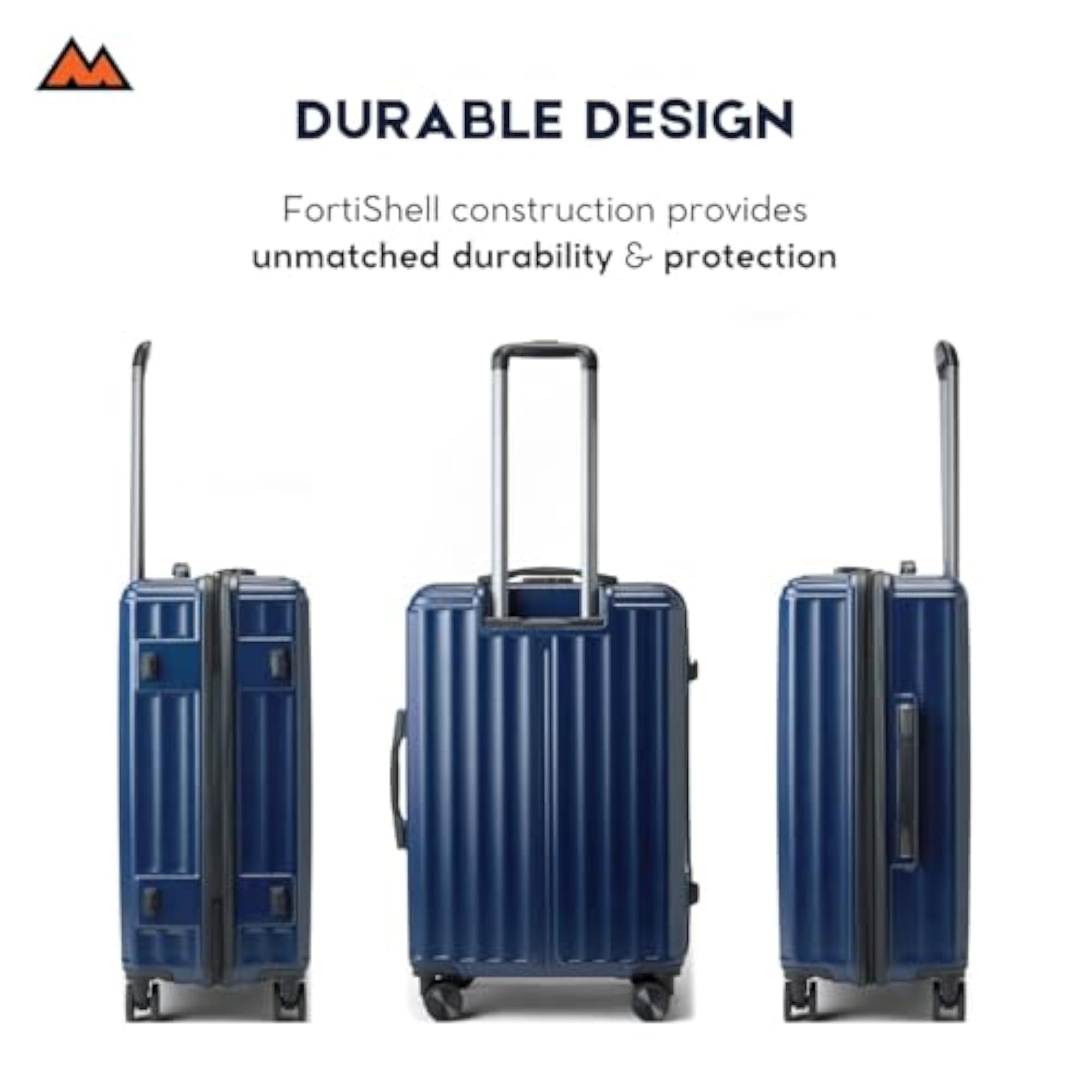 Large ROAMIFY Check-in Suitcase 75 Cm 8 Wheels