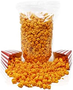 Pop’N Popcorn ‘The BIG One’ Cheese Korn(12 oz): Indulge in a Stick To Your Finger Cheesy Snack| The Perfect Size Bag For a Movie Night or to Satisfy a Craving | Resealable Bag | Handcrafted when You