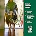 Earth Rated Ziehspielzeug, interaktives Spielzeug für ausgewachsene Hunde und Welpen, ergonomischer Griff, Naturgummi, klein, grün