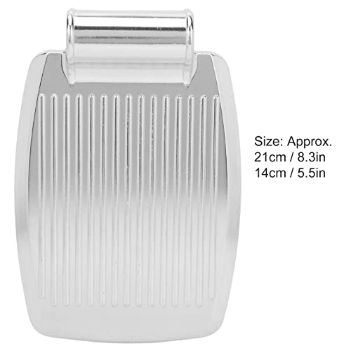 2 pçs pedais de cadeira de rodas de 8 polegadas pedais de substituição de liga de alumínio pedais de