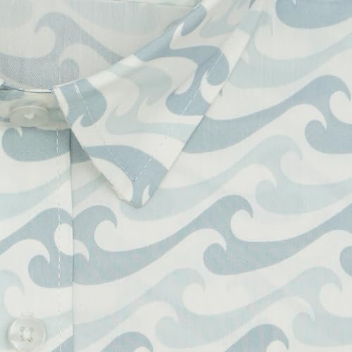 Image of GHPC 100% Cotton Printed Half Sleeves Regular Fit Formal Shirt for Men