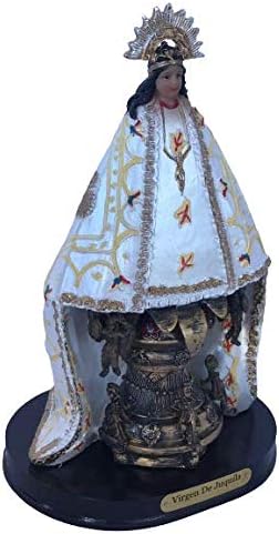 Vista 3 de Virgen De Juquila - Figura de estatua de resina de 8 pulgadas Nuestra Señora de Juquila #25356