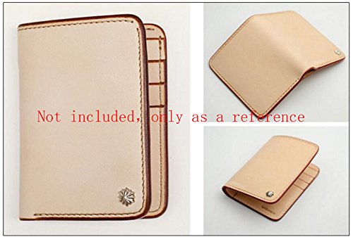 BAENRCY Multicard slot Short Wallet Acrylic Template Wallet Leather Pattern Acrylic Leather Pattern Leather Templates for Bags