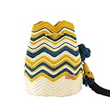 Tamaño: el diámetro de la parte inferior de la bolsa es de aproximadamente 15 cm y la altura de la bolsa es de aproximadamente 19 cm (sin incluir borlas y cuerda de bolsa)