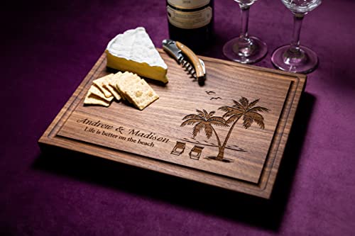 Straga Personalized Cutting Boards | Handmade Wood Engraved Charcuterie | Custom Fun Retirement Gift For Employees, Co-Workers Or Friends (Retirement Design No.409) #TOP1
