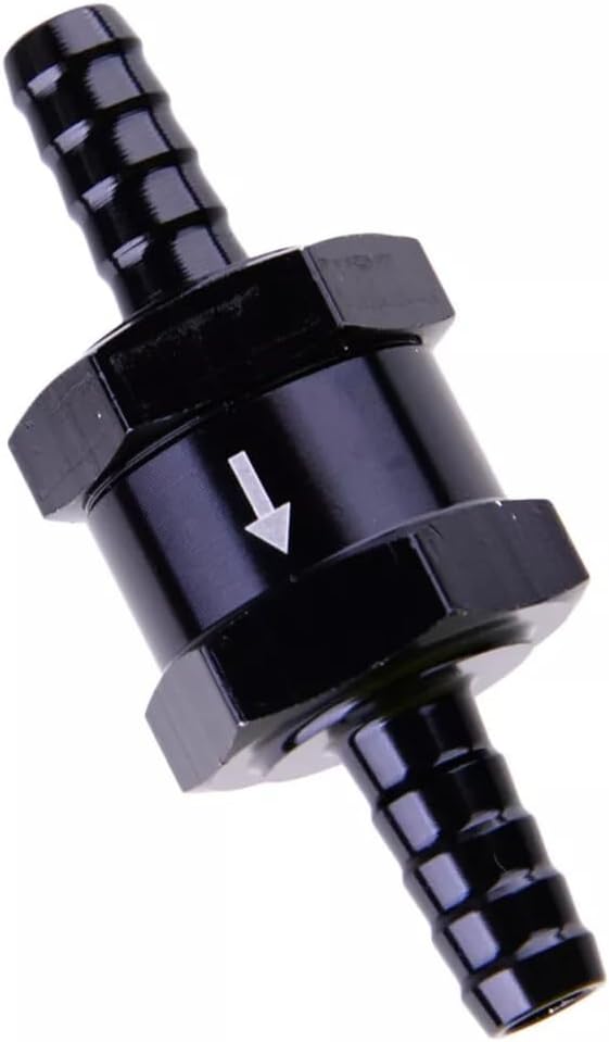 Auto Replacement Parts 2X 12mm 1/2" Non Return One Way Check Fuel Line Oil Petrol Diesel Easy Repairs