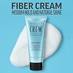 American Crew Men's Fiber Cream, Like Hair Gel with Medium Hold & Natural Shine, 3.3 Fl Oz - Image 5