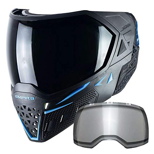 EMPIRE EVS Schwimmbrille, Schwarz/Marineblau, Thermo-Ninja/Thermo-klar (21726)