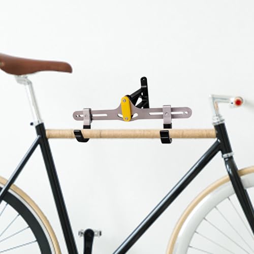 Support mural pour vélo robuste en métal résistant avec portant capitonné - 2