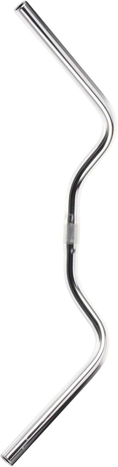 Sturdy Stainless Steel U Shaped Bike Handlebar Retro Outdoor Mountain Cycling Accessory Lightweight Water Resistant Replacement for Long Distance Riding