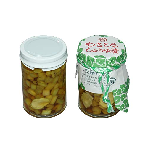 丸岩安藤わさび店 わさびのしょうゆ漬