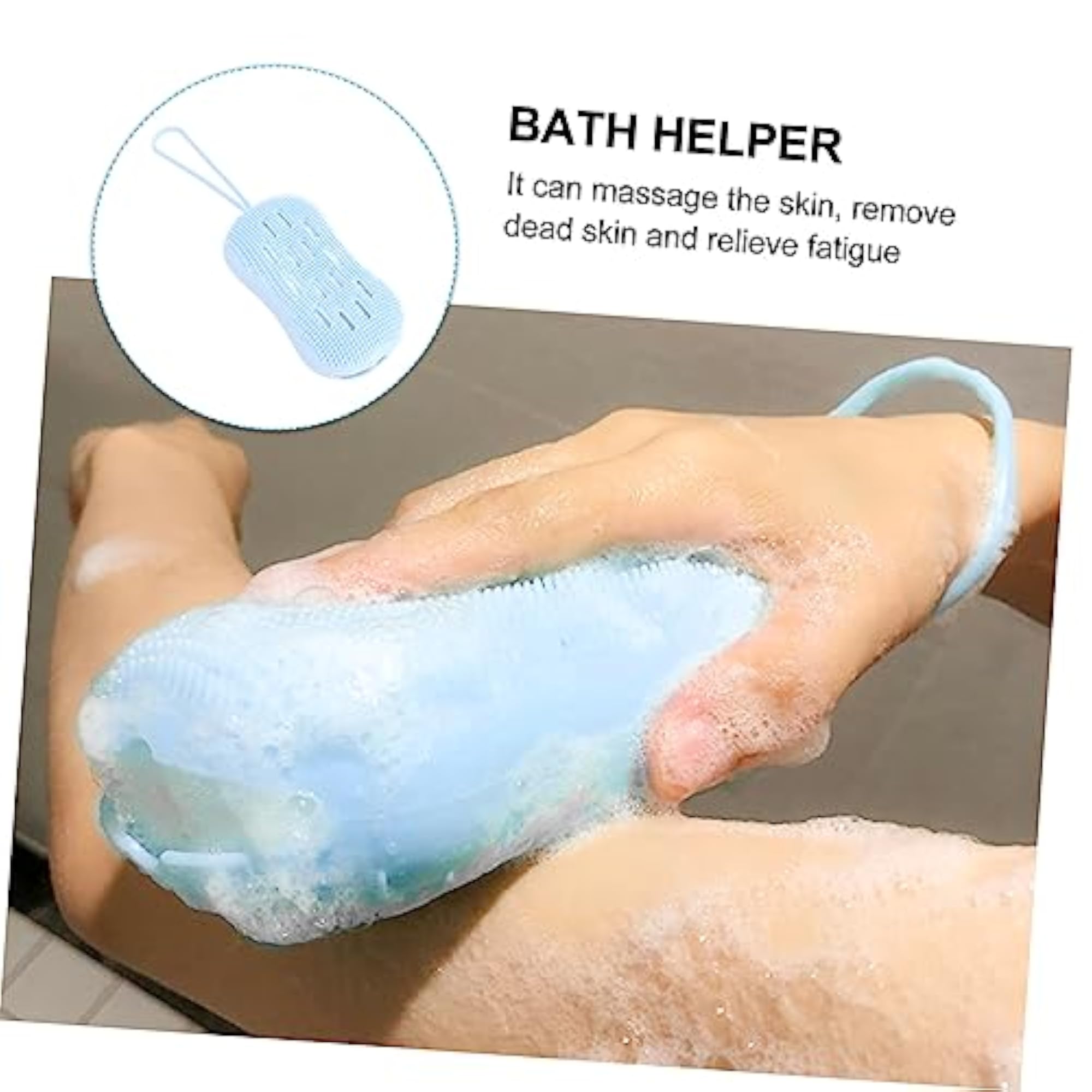 1pc Multi-Functional Bath Brush Soft Mud Brush