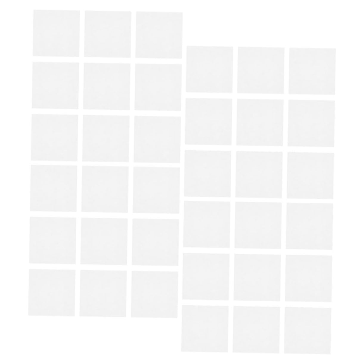HEEPDD Wiegepapier 500 Stück 60x60 Mm – Glattes  Produktbild-Vorschau 2