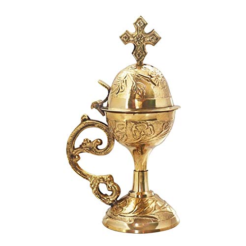 Encensoir gravé grec chrétien orthodoxe 815B idée cadeau chrétien