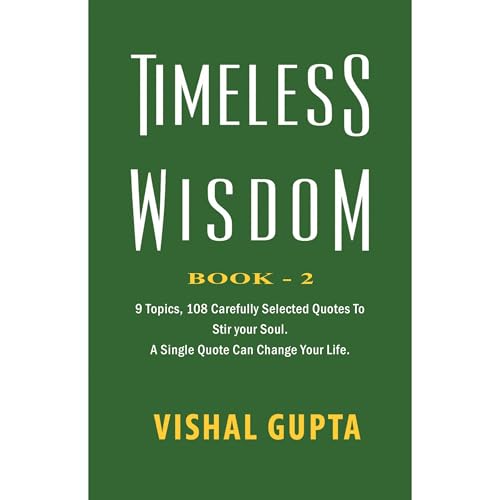 Timeless Wisdom Audiolibro Por Vishal Gupta arte de portada