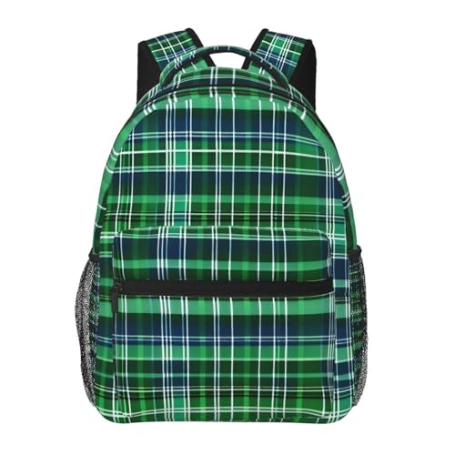 Sac à dos léger en toile écossaise pour vos balades urbaines et sorties