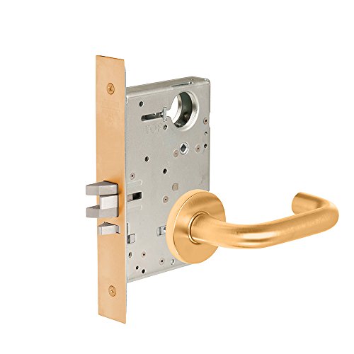 CORBINRUSSWIN ML2042-LWA-612-LC 612 Satin, Lever LWA Lustra, Entrance/Entry/Office, Steel; Stainless Steel; Bronze