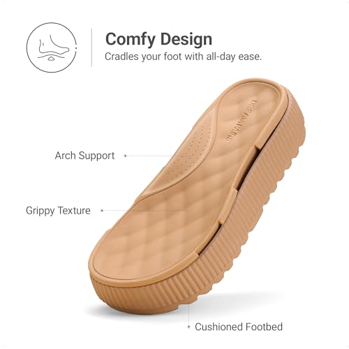 DREAM PAIRS DREAM PAIRS Women's Platform Water Sandals Adjustable Lightweight Waterproof Summer Beach Wedge Chunky Sandals,Size 7,Black,SDWS26002W