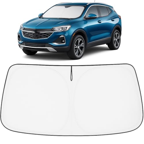 Image of Proadsy Windshield Sun Shade for Buick Encore 2020-2025 2026 4-Layer Foldable Front Sunshade Protector Sun Visor Blocks UV Rays Keep Car Cooler