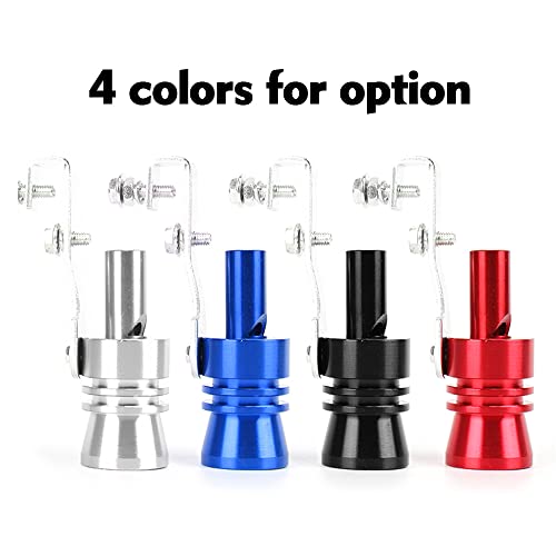 Turbo Sound Apito Tubo de Escape Tubo de Escape BOV Simulador de Válvula de Alumínio Moochy