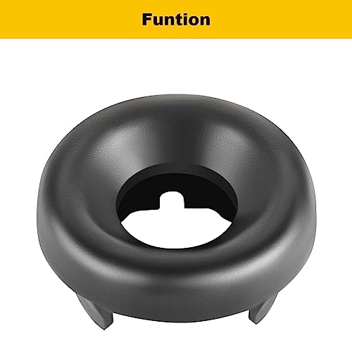 Steering Column Shifter Lever End Cap Bezel 12Mm Replacement Fit For 92-96 Bronco 92-04 Ford E150 E250 E350 E450 00-05 Ford Excursion 92-07 Ford F150 F250 Ford F350 98-02 Lincoln Navigator F2Uz7A214Ca #TOP1