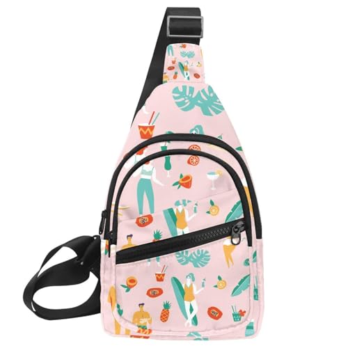 Bandolera cruzada ligera de 30x18cm para liberar tus bolsillos este verano con estilo