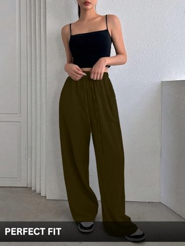 Image of GRECIILOOKS Women Trousers for Women | Women Trousers | Women's High-Waisted Pant | Women Trousers Pants | Korean Trousers for Women