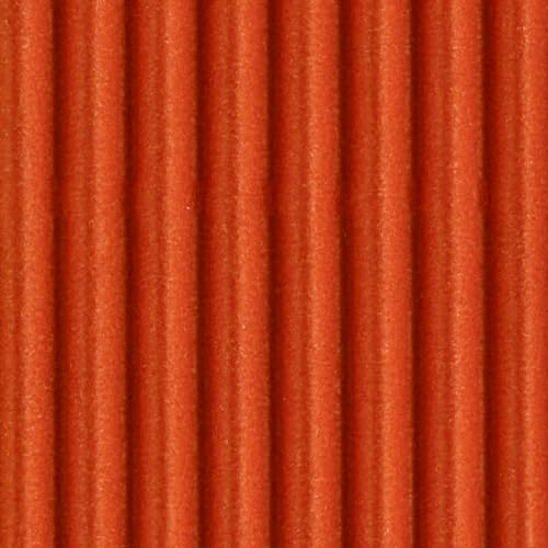 Clairefontaine 195658C - Packung mit 10 Bogen Wellpappe 300g, 50x70cm, ideal für Bastelaktivitäten, Orange, 1 Pack