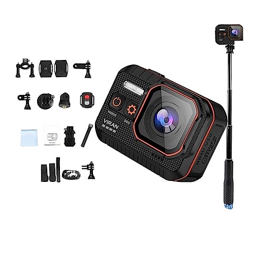 �A�N�V�����J���� �����R����ʕt�� �h�� �X�|�[�c�J���� �h���C�u���R�[�_�[ �w�����b�g �A�N�V�����J�� �摜���N��(With 64G,Camera -selfie stick)