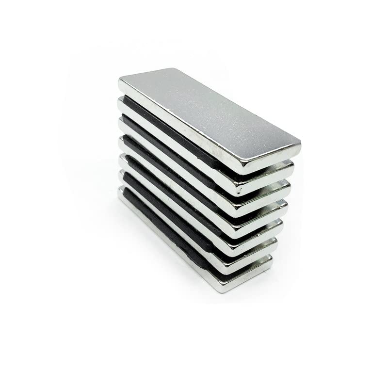 1/2/3pcs 50x20x4mm NdFeB Rare Earth Block Rectangular Neodymium 50x20x4 mm Strip Magnetic 50 * 20 * 4mm Magnet(2pcs)