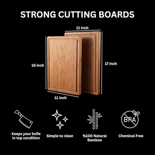 Tabla de cortar rectangular de bambú personalizada para papá miniatura 4