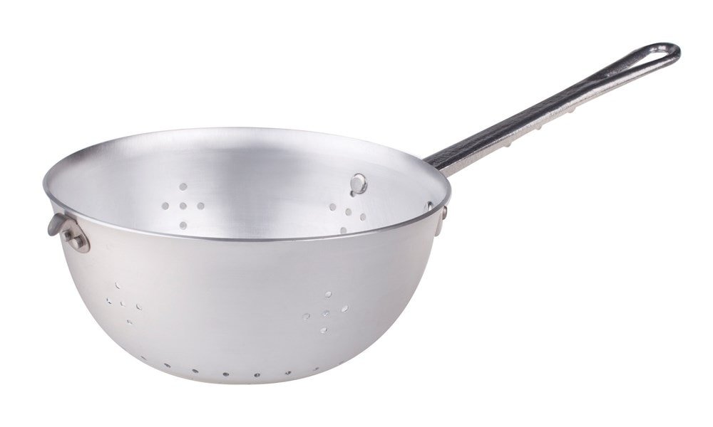 Pentole Agnelli Family Cooking Aluminium Pasta Colander With Handle, Diameter 20 Cm.