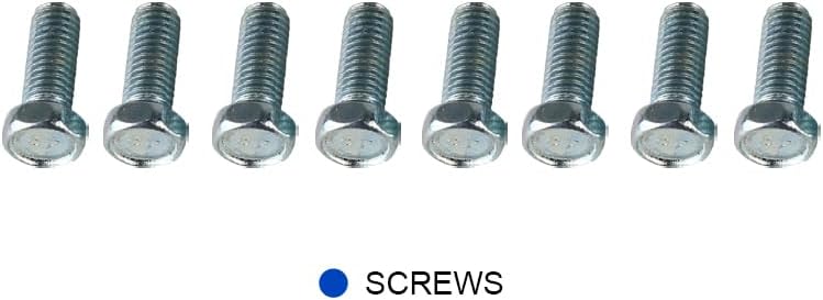 SPEC-D TUNING Clear Bumper Driving Fog Lights + Bulbs Compatible with 2015-2017 Ford F150 F-150 Pickup L+R Pair Assembly