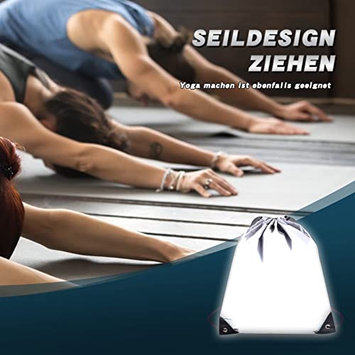 image for BLUHEN Sports bag with reflectors, sports bag, backpack, gym bag, with