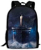 Große Kapazität und Stauraum. Das Hauptfach ist für Bücher oder Ordner in Standardgröße geeignet. Es gibt keine Ecken. Die mittlere Tasche ist für Mützen und Handschuhe geeignet. Die Netztaschen auf beiden Seiten eignen sich zur Aufnahme von Wasserbechern, Regenschirmen und anderen Gegenständen.