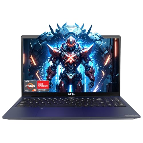 NIMO 15.6" FHD IPS Gaming Laptop, Ryzen 5 6600H (Up to 4.5GHz, Beat i7-1165G7) 64GB DDR5 RAM 1TB PCIe 4.0 SSD, Radeon 660M GPU, 