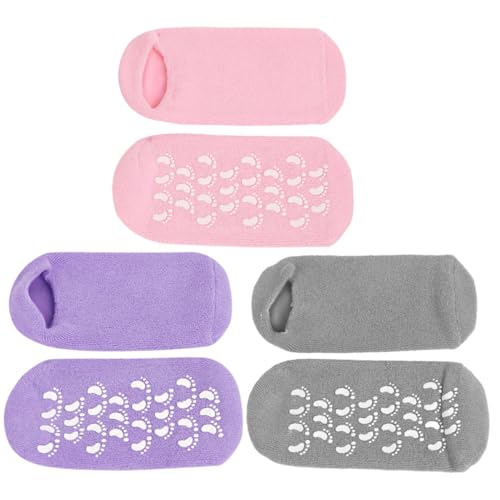 Chaussettes hydratantes de nuit pour une routine spa des pieds à la maison