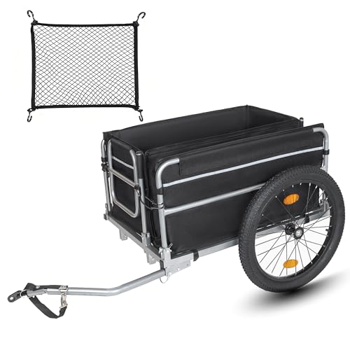 Foldable 110LB Fat-Tire Bike Trailer