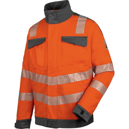 WÜRTH MODYF Warnschutz Bundjacke Neon EN 20471 3 orange anthrazit - Größe XL